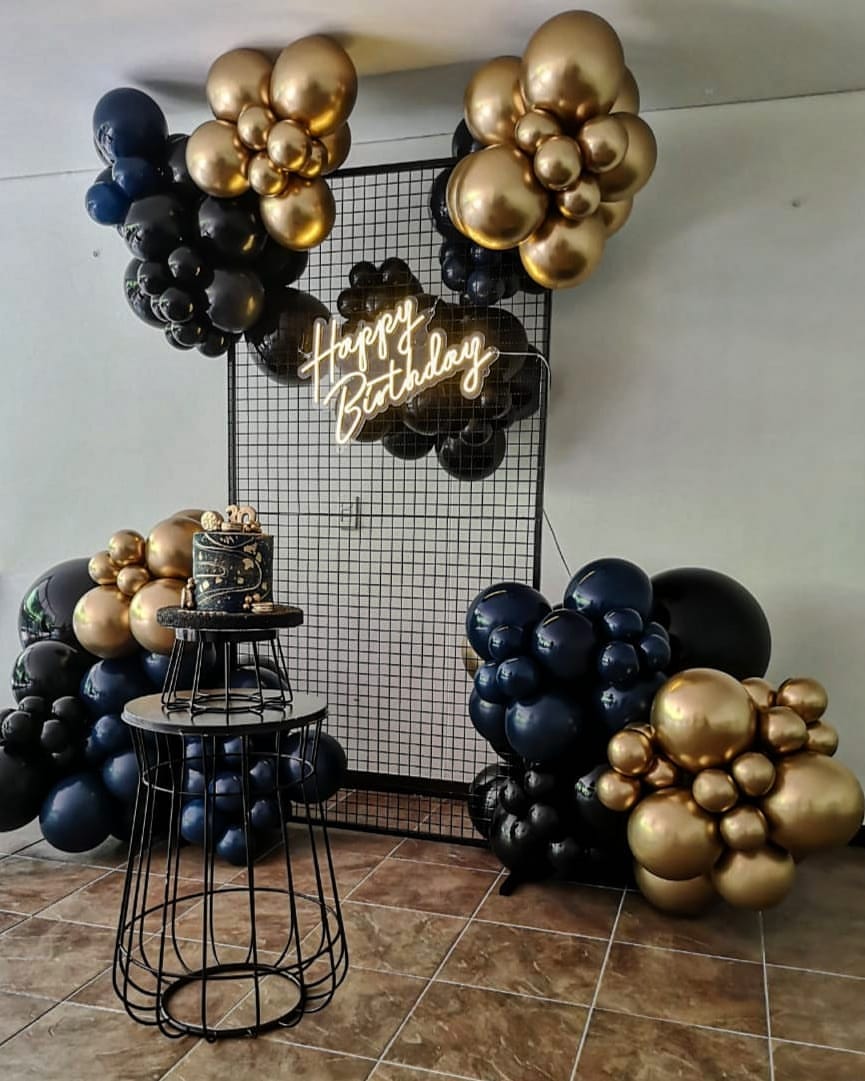 Black & Gold Birthday